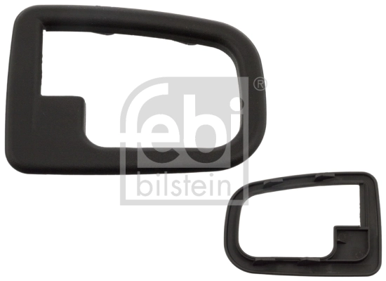 Frame, exterior door handle